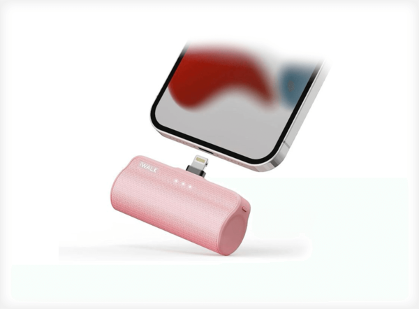 Mini Portable Charger for iPhone with Built in Cable