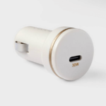 Single Port USB-C 30W Car Charger - heyday™ Stone White