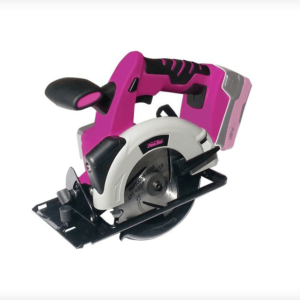 The Original Pink Box PB18VCIR Cordless Lithium Ion Circular Saw, Pink, 18-Volt