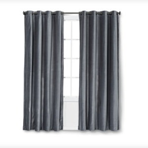 Threshold Velvet Curtain Panel